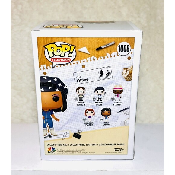 Funko POP! Television The Office Kelly Kapoor #1008 with Protector - Picture 4 of 7